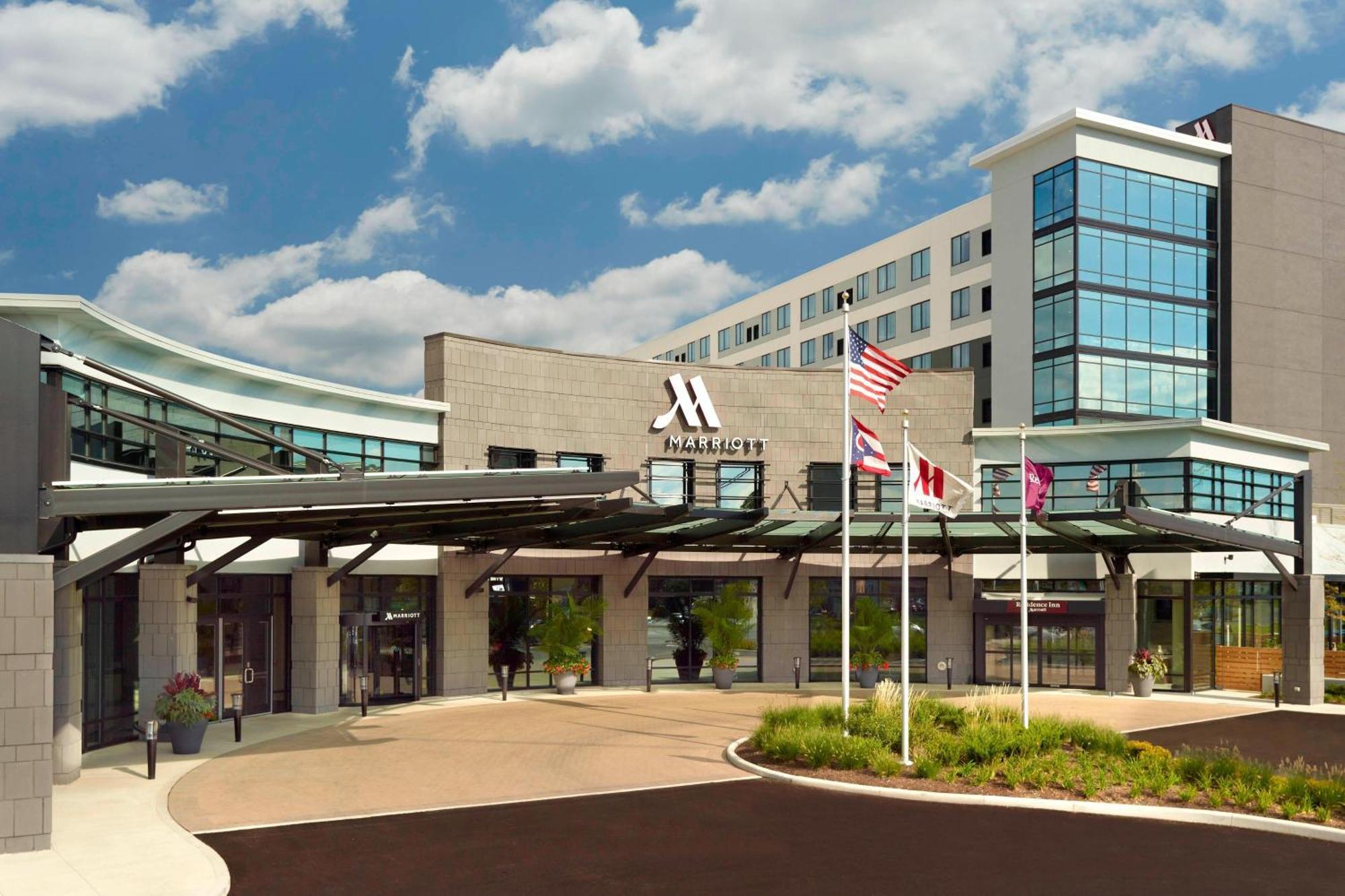 Marriott Columbus OSU Hotell Exteriör bild